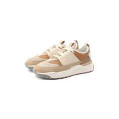 Комбинированные кроссовки Santoni