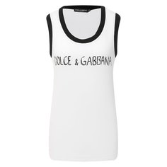 Хлопковая майка Dolce & Gabbana