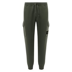 Хлопковые джоггеры Stone Island
