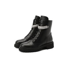 Кожаные ботинки Alexa Crystal Giuseppe Zanotti Design