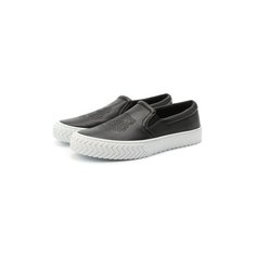 Кожаные слипоны Kenzo