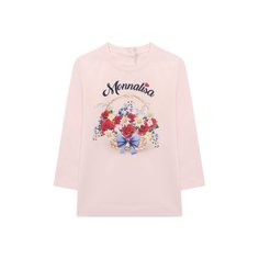 Хлопковый лонгслив Monnalisa