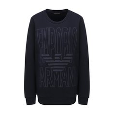 Хлопковый свитшот Emporio Armani