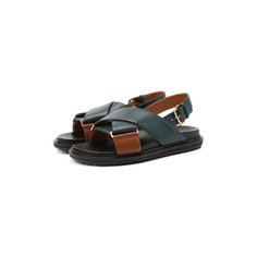 Кожаные сандалии Marni