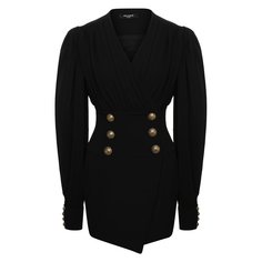 Платье из вискозы Balmain