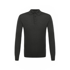 Поло из кашемира и шелка Ermenegildo Zegna
