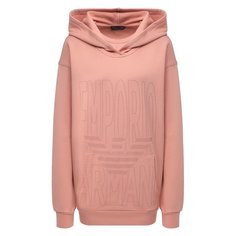 Хлопковое худи Emporio Armani