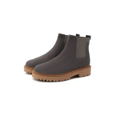Замшевые ботинки Hogan