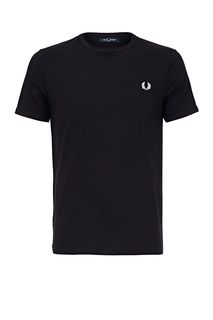 Футболка из хлопка с короткими рукавами Fred Perry