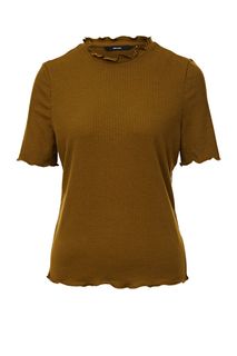 Джемпер цвета хаки с короткими рукавами Vero Moda