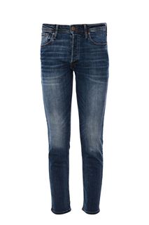 Синие джинсы с заломами Tim Jack & Jones