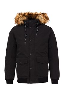 Короткая демисезонная куртка черного цвета Jack & Jones