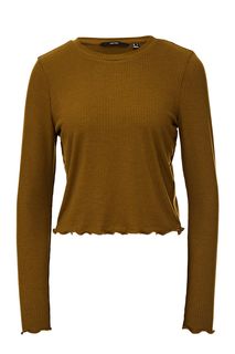 Джемпер цвета хаки с длинными рукавами Vero Moda
