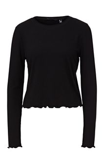 Джемпер черного цвета с длинными рукавами Vero Moda