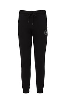 Черные брюки джоггеры из хлопка Jack & Jones