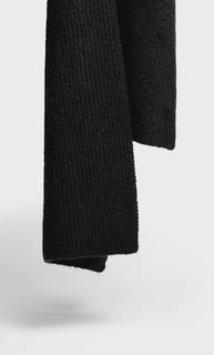 Stradivarius Трикотажный Шарф Женская Коллекция Черный 103
