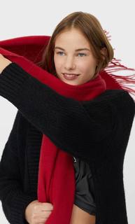 Stradivarius Базовый Шарф Женская Коллекция Темно-Красный 103