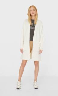 Stradivarius Длинный Кардиган Женская Коллекция Multicolor S