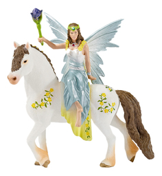 Schleich Фигурка Schleich эльфийки Эйла на лошади 15 см 70516