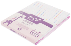 Комплект простыней 2 шт. Kupu-Kupu горох/розовый 2 шт.