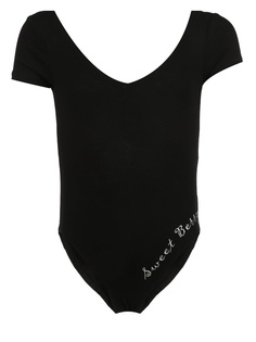 Купальник гимнастический Sweet Berry 438464 цв.черный р.110