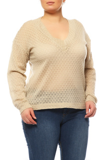 Пуловер женский Olenny 1W404640 бежевый 50-164