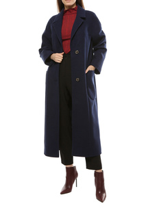Пальто женское PARADOX Л-399МЕЛАНЖ-TM-676 синее 46-170