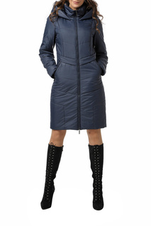 Пуховик-пальто женский DIZZYWAY 20310 синий 44