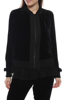 Бомбер женский Clu 5202826 черный S