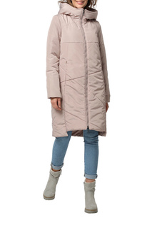 Пуховик-пальто женский DIZZYWAY 20308 розовый 56