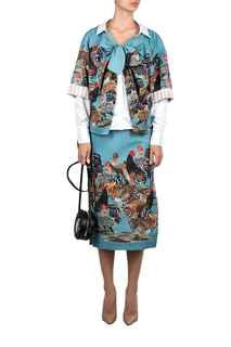 Ветровка женская STELLA JEAN 90548 голубая 40