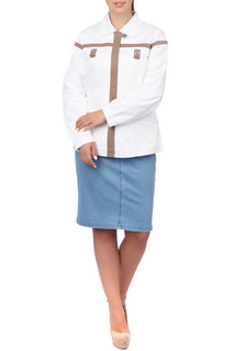 Ветровка женская LAFEI-NIER IQ709-F белая XL