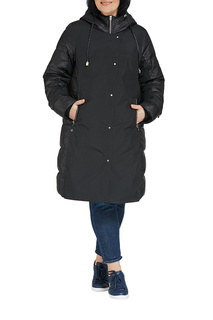 Пуховик-пальто женский D`IMMA 2001 черный 58-170