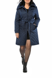 Плащ женский DIZZYWAY 19301 синий 58