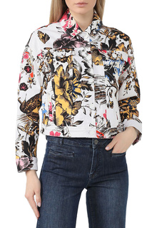 Джинсовая куртка женская DESIGUAL 4601917 белая M