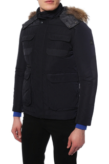 Пуховик мужской HETREGO 8A432M синий 48