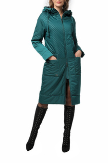 Пуховик-пальто женский DIZZYWAY 20307 зеленый 58