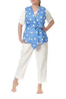 Жилет женский Mannon ZL000001SS5(MIL) голубой 48