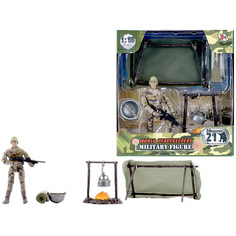 Игровой набор World Peacekeeper Привал 1:18, 1 фигурка