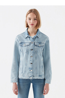 Джинсовая куртка женская Mavi 110154-29602 синяя XS