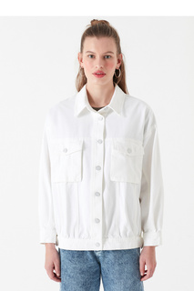 Джинсовая куртка женская Mavi 110633-620 белая XS