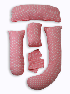 Анатомическая Подушка-Трансформер для тела Ol-Tex розовая