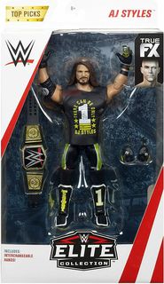 Фигурка WWE Top Picks Elite Collection AJ Styles Action Figure Mattel
