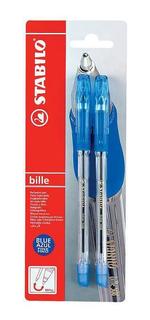 Ручки Stabilo Билле шариковые 2шт /508-41-2В