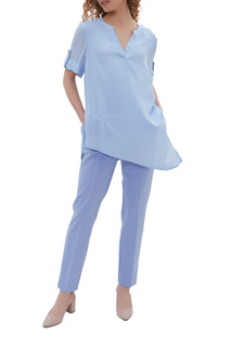 Костюм брючный женский Argent MIA голубой 52 RU