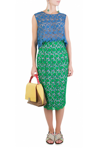 Топ женский STELLA JEAN 81683 синий 42 IT