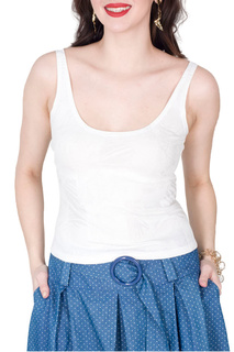 Топ женский ODEKS-STYLE OD1-2-2-95 белый 46 RU