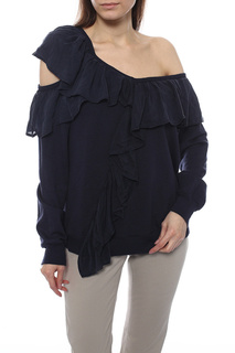 Топ женский Clu 5180678 синий XS