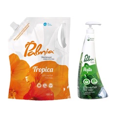 Набор средств для мытья посуды Palmia Mojito 450мл.+ Palmia Tropica 1 л.