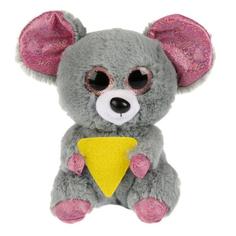 Мягкая игрушка Мульти-Пульти Мышка с сыром, 15 см